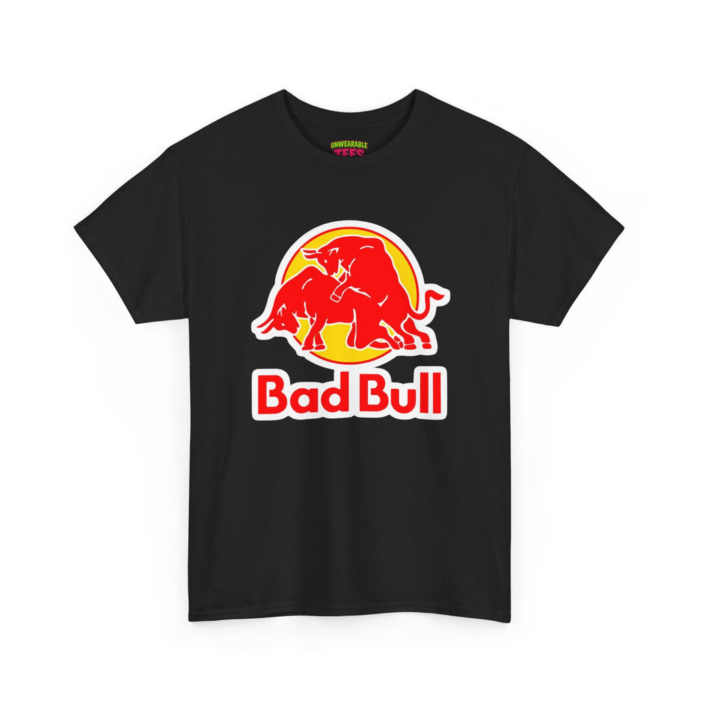 Red Bull Parody Logo "Bad Bull" T-Shirt