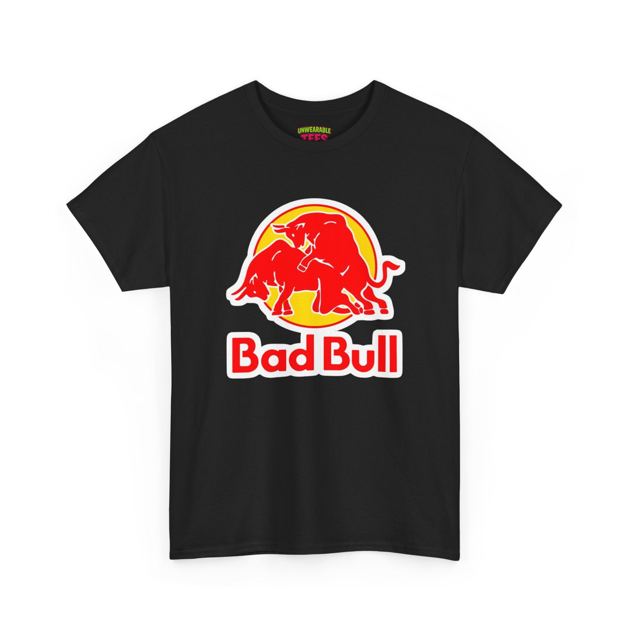 Red Bull Parody Logo "Bad Bull" T-Shirt