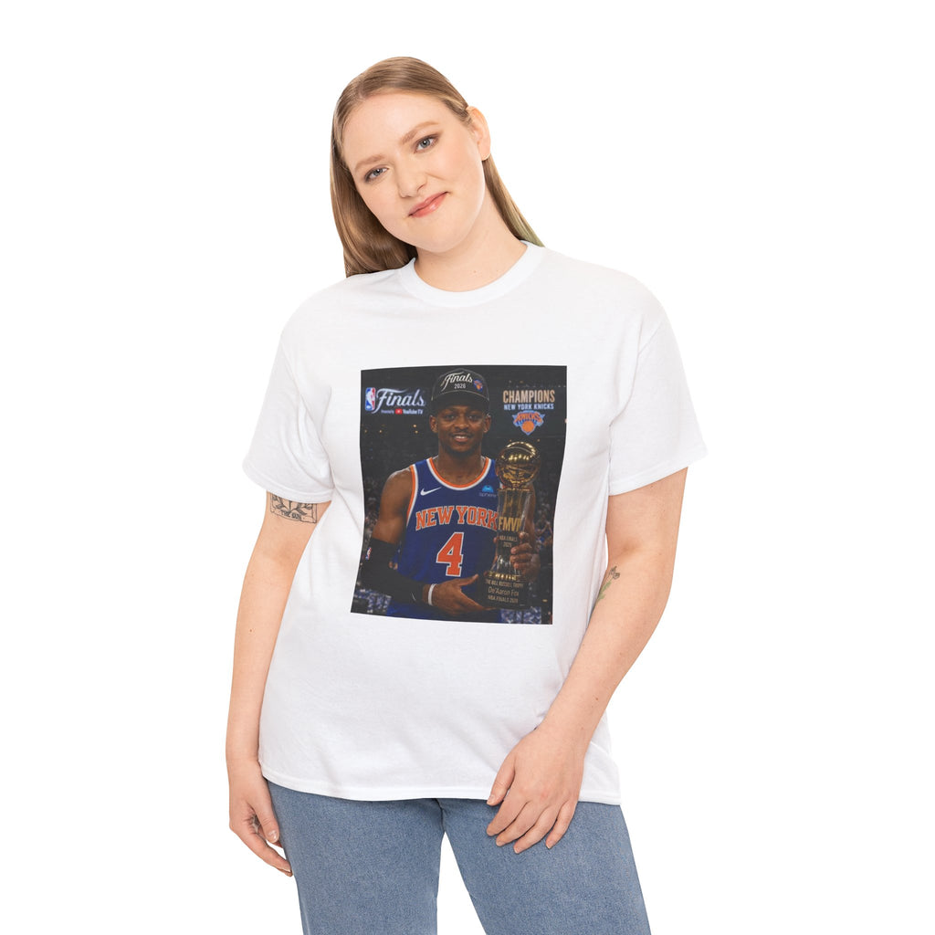 De'Aaron Fox New York Knicks 2026 NBA Finals MVP T-Shirt