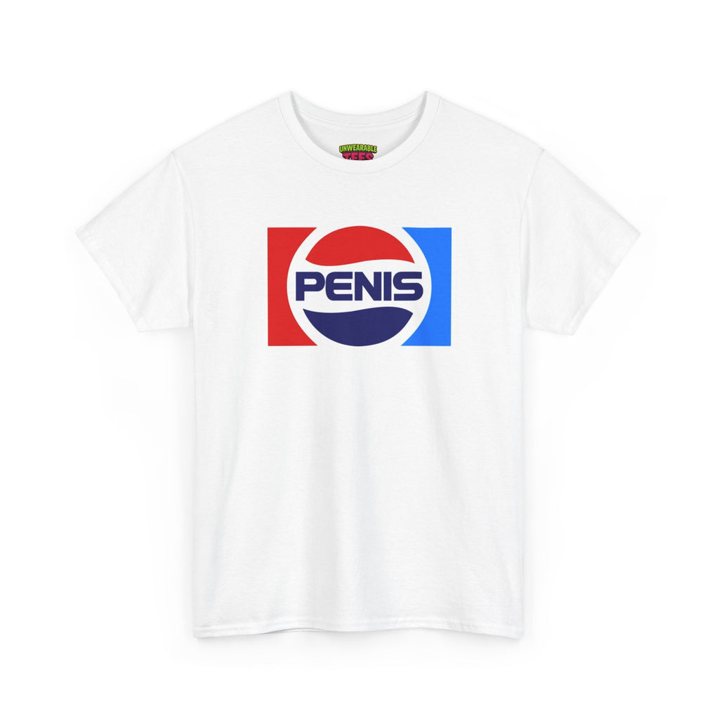 Pepsi Parody Logo "Penis" T-Shirt