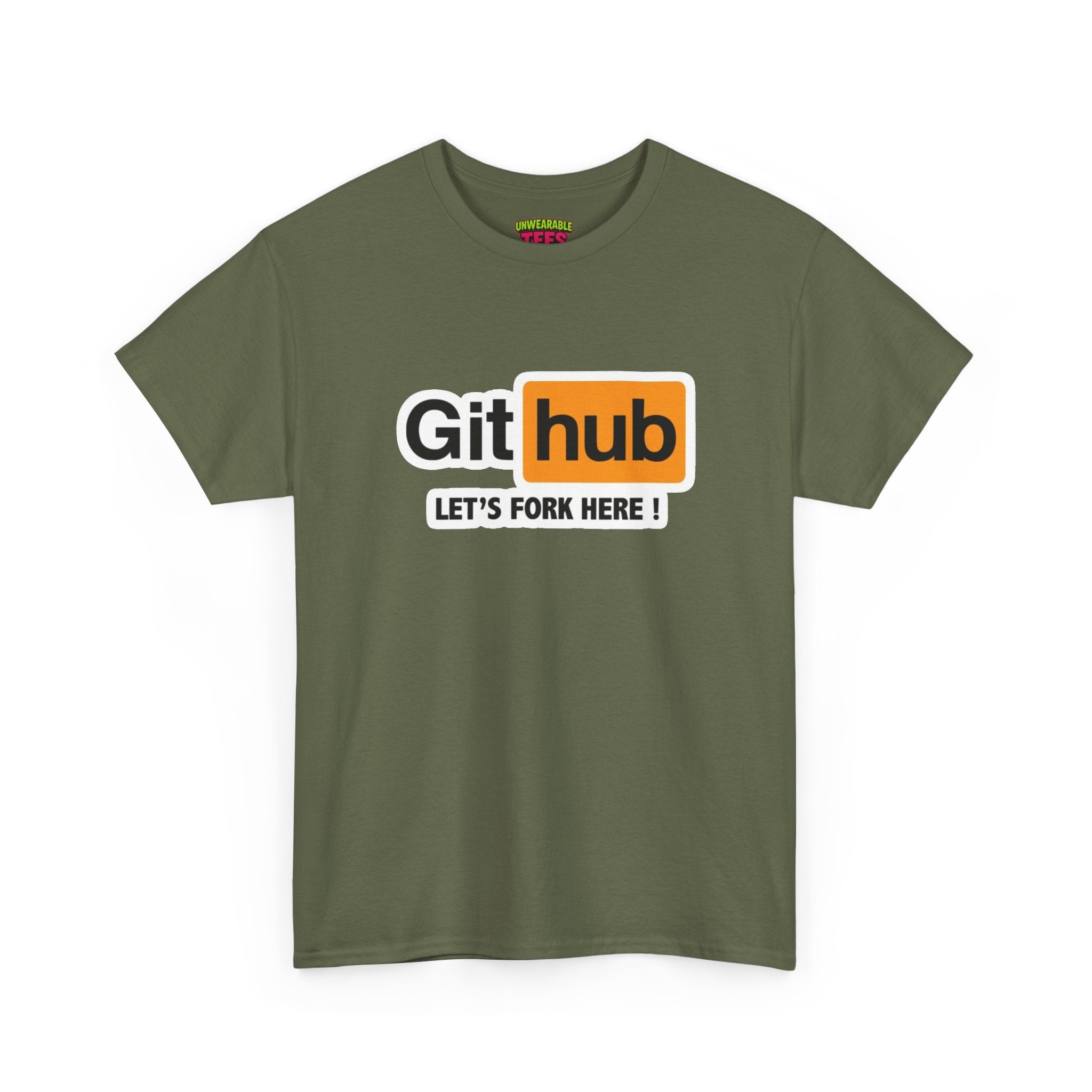 GitHub Parody Logo T-Shirt