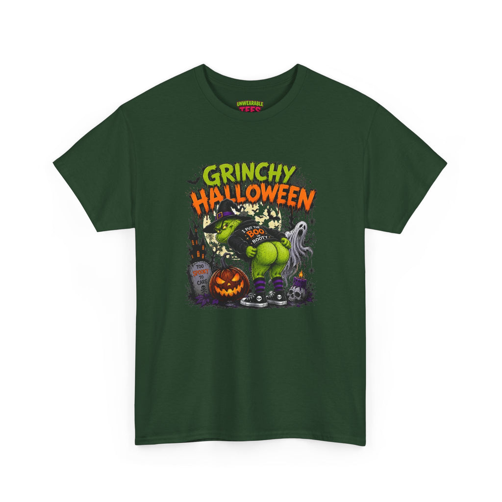 Grinchy Halloween Inappropriate Halloween T-Shirt