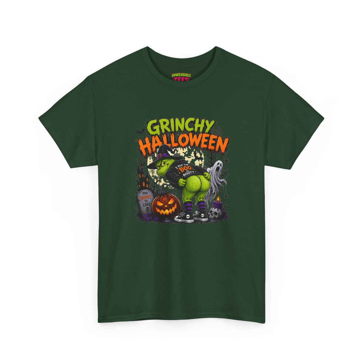 Grinchy Halloween Inappropriate Halloween T-Shirt