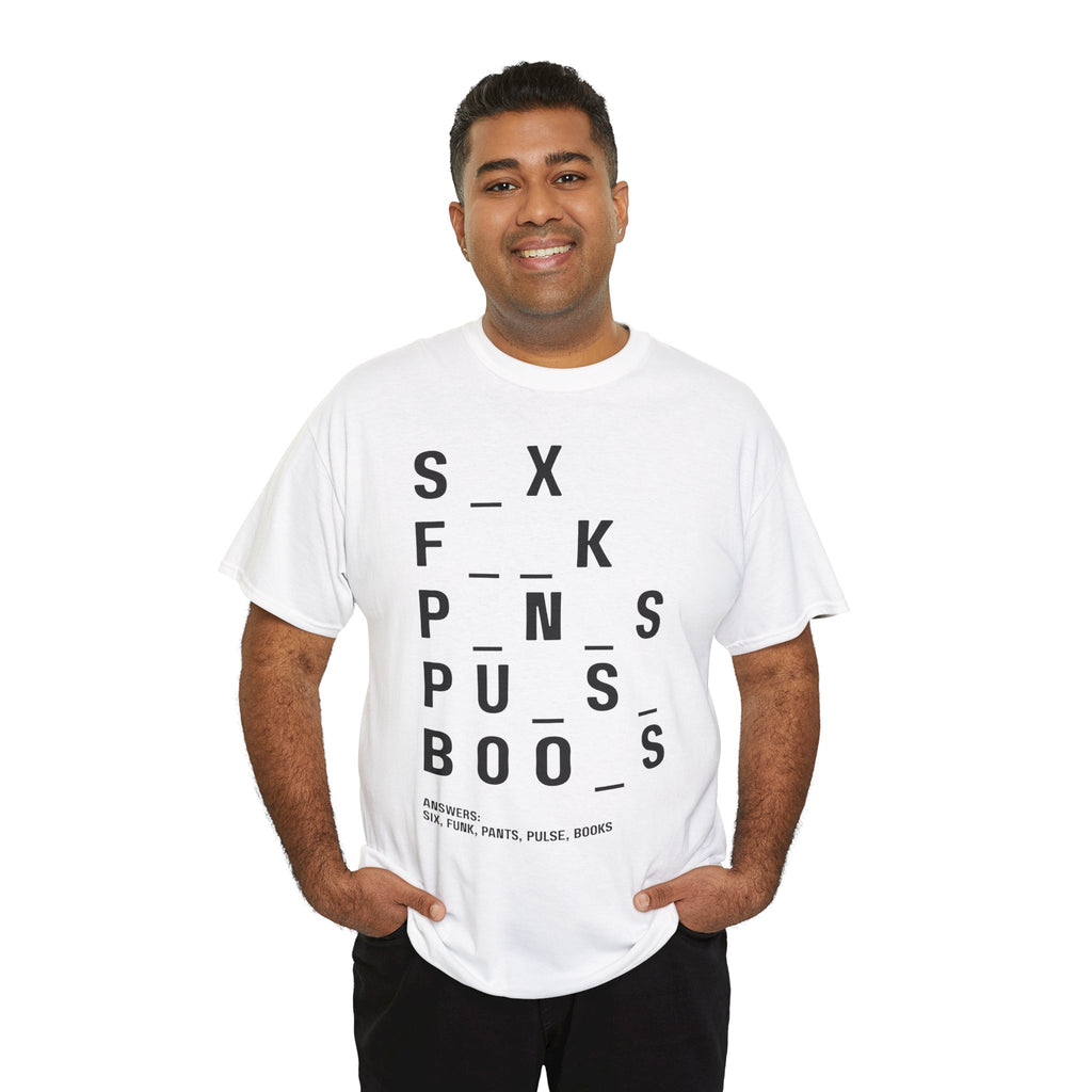Funny NSFW Word Puzzles T-Shirt