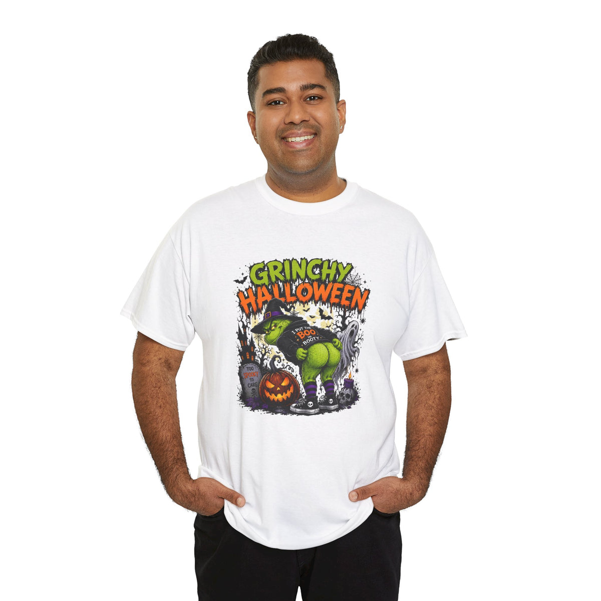 Grinchy Halloween Inappropriate Halloween T-Shirt
