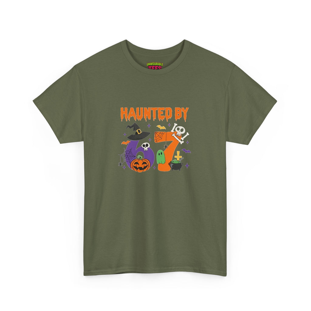 Haunted by 67 Inappropriate Halloween T-Shirt