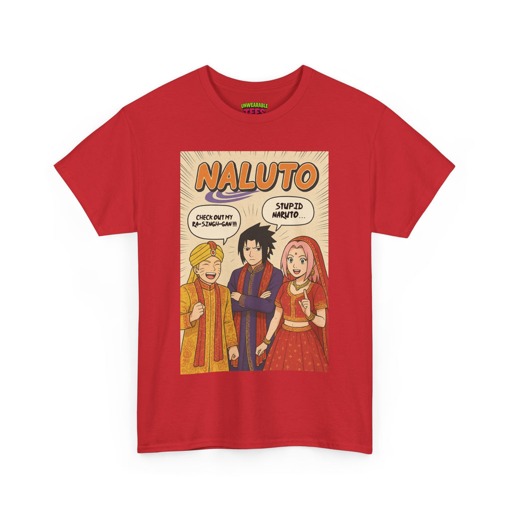 Naruto Memes "Naluto" Indian Naruto T-Shirt
