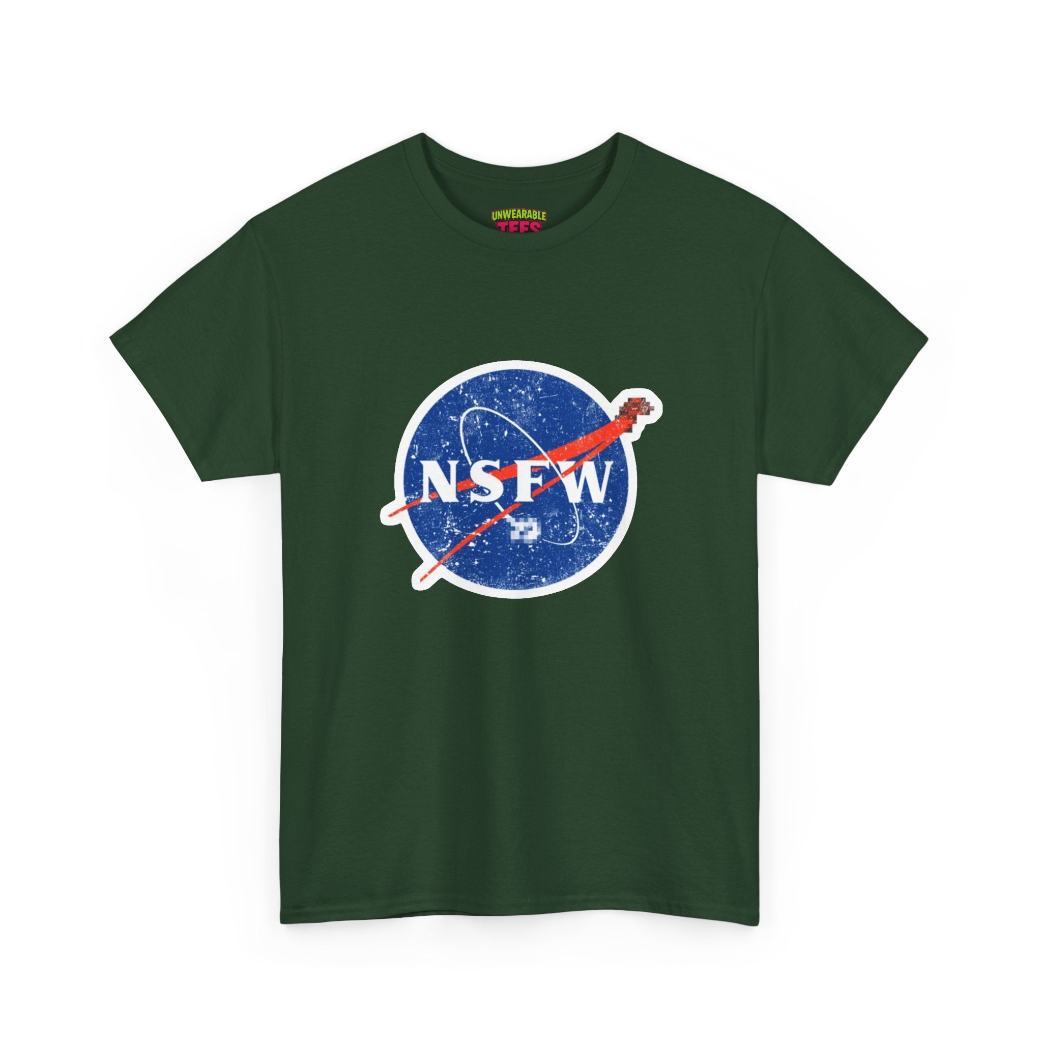 NASA Parody Logo NSFW T-Shirt
