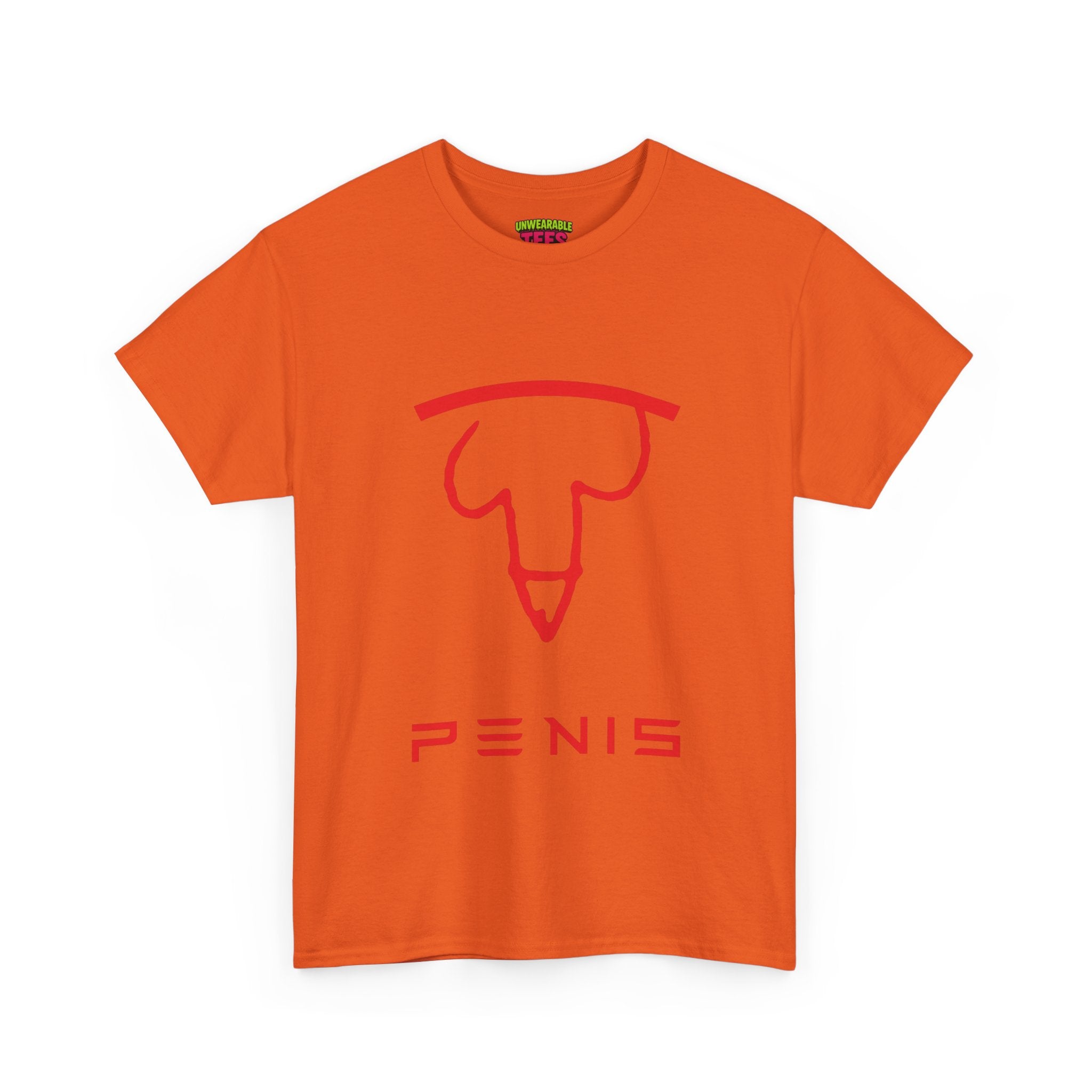 Tesla Parody Logo "Penis" T-Shirt