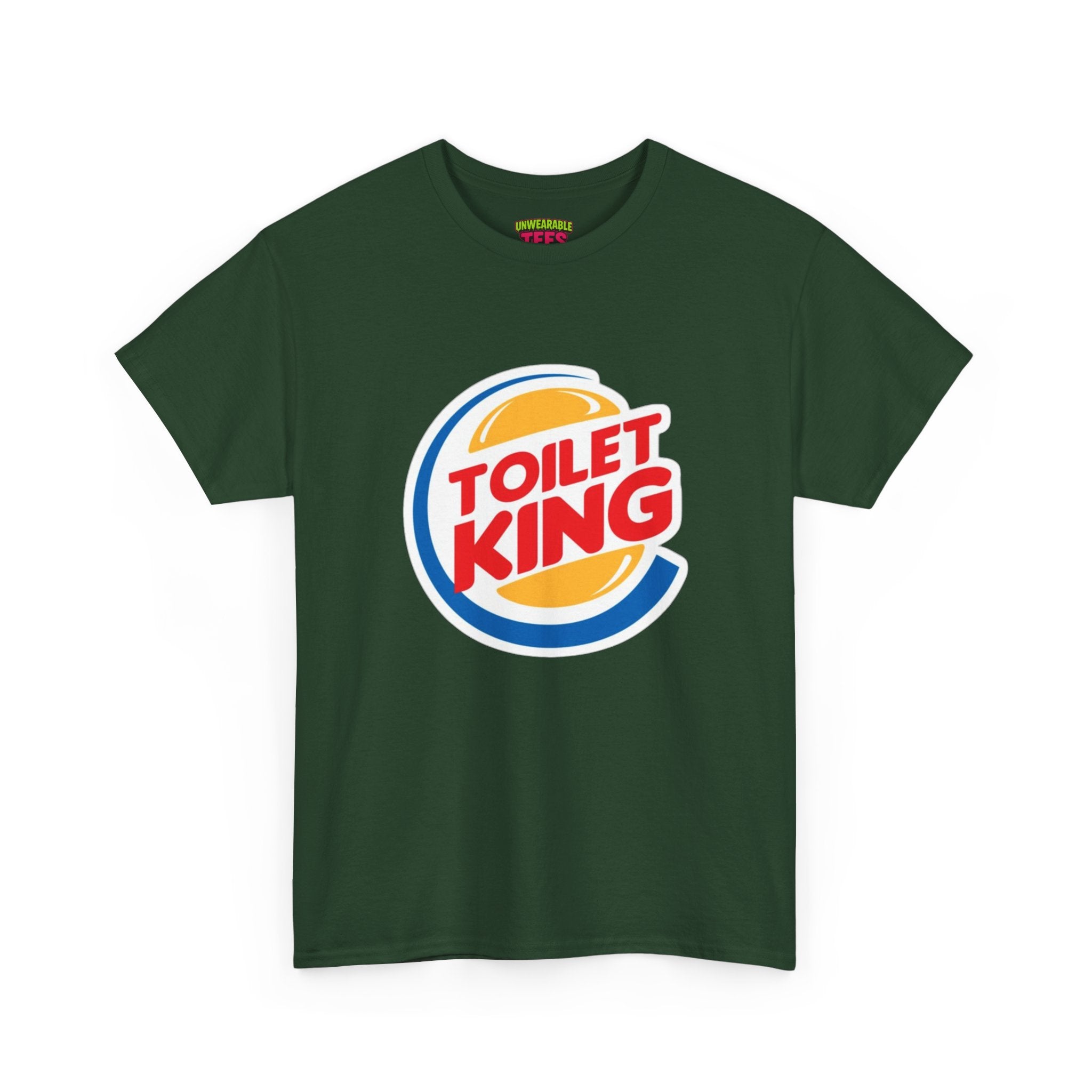 Burger King Parody Logo "Toilet King" T-Shirt