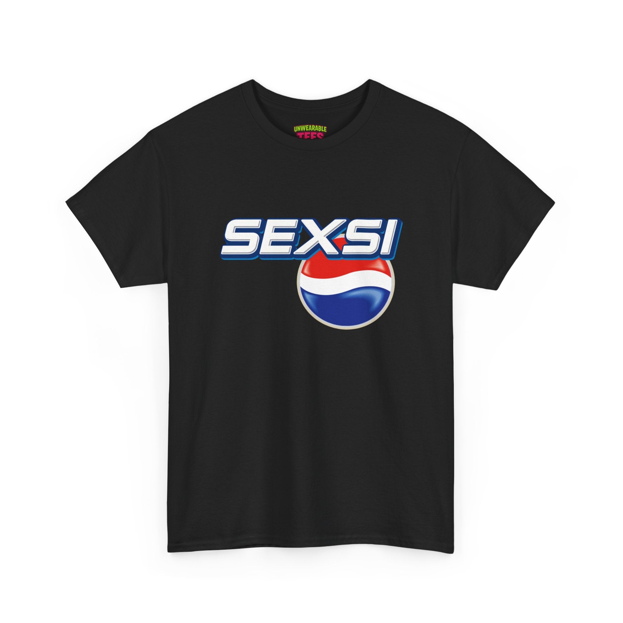 Pepsi Parody Logo "Sexsi" T-Shirt