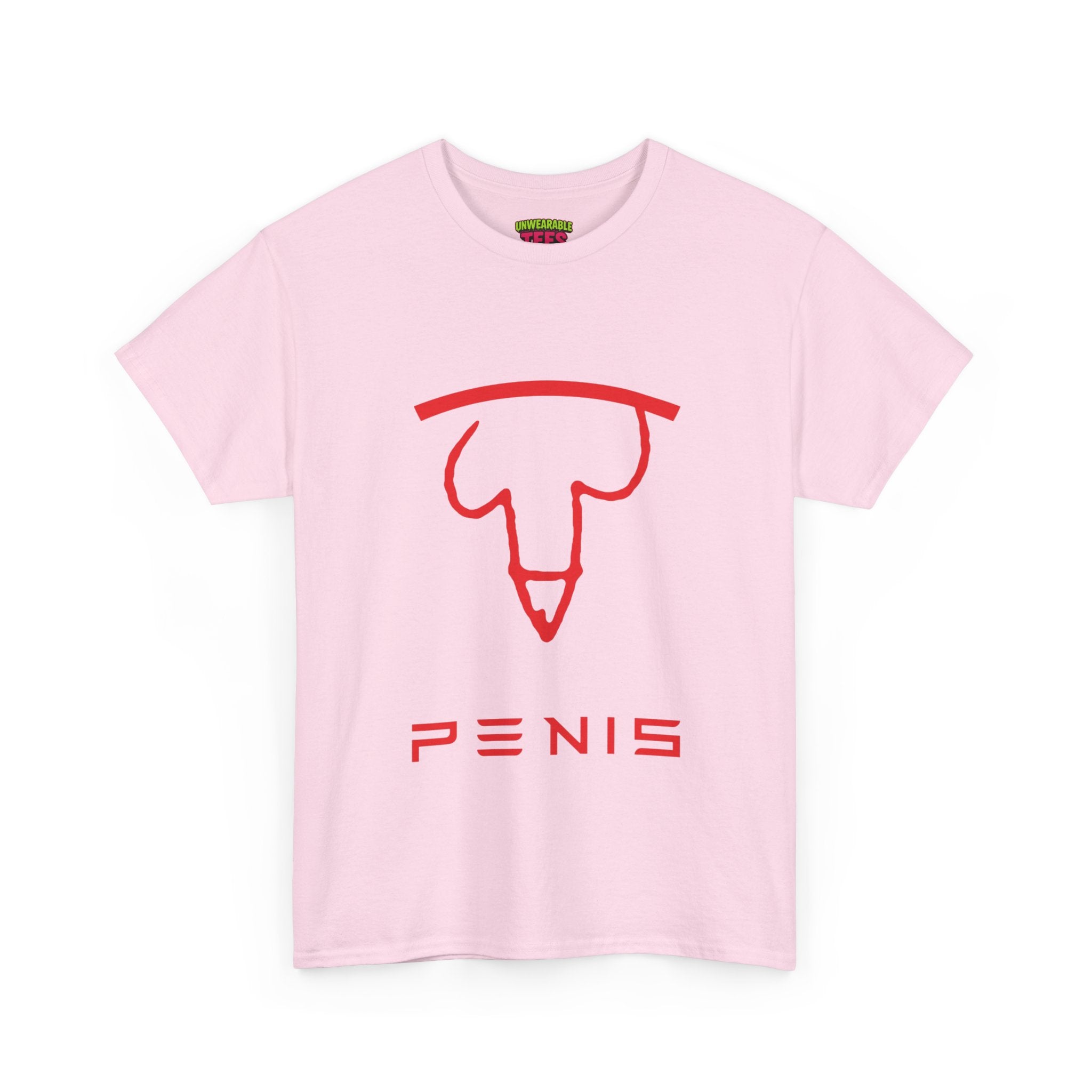 Tesla Parody Logo "Penis" T-Shirt
