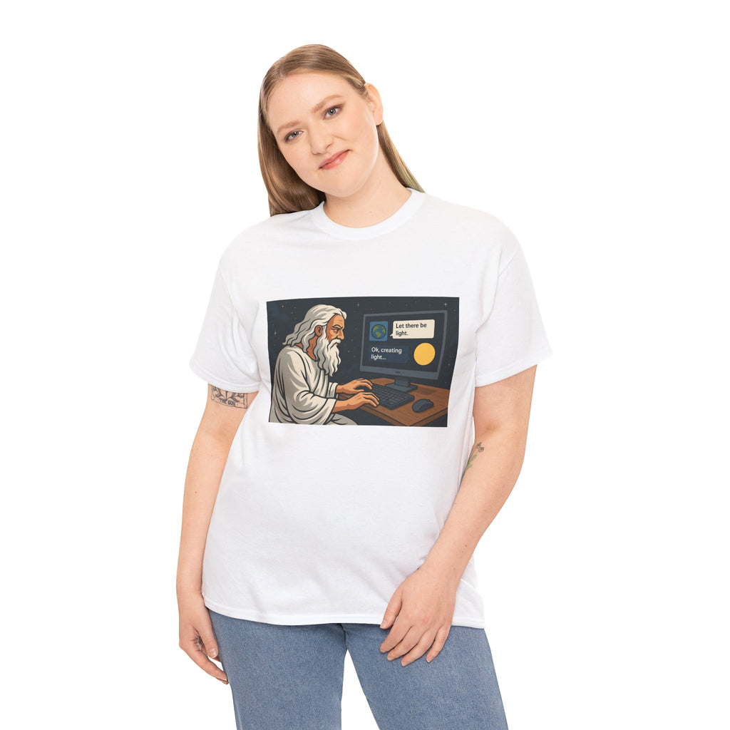 Jesus Vibe-coded World T-Shirt