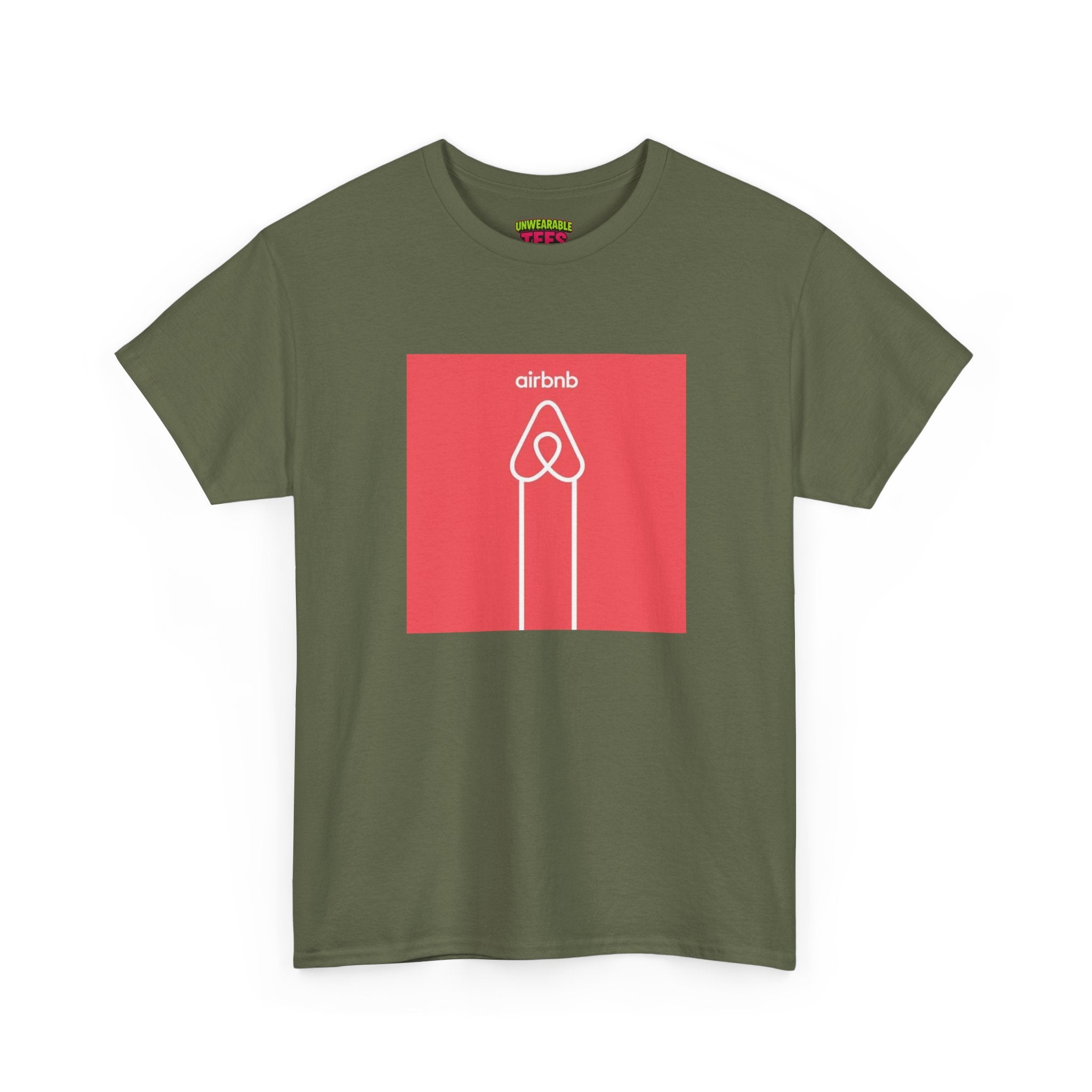Airbnb Parody Logo T-Shirt