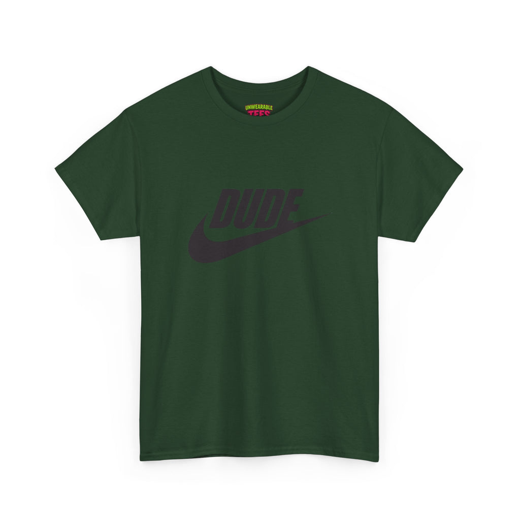 Nike Parody Logo "Dude" T-Shirt