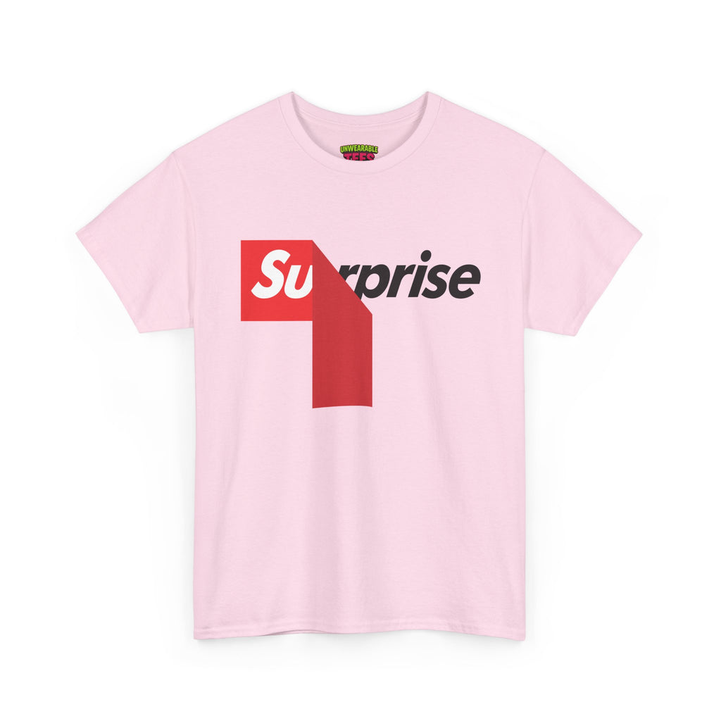 Supreme Parody Logo "Surprise" T-Shirt
