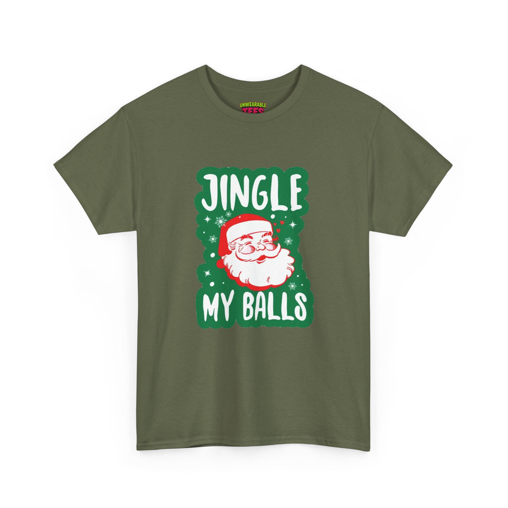 Jingle My Balls Inappropriate Christmas T-Shirt
