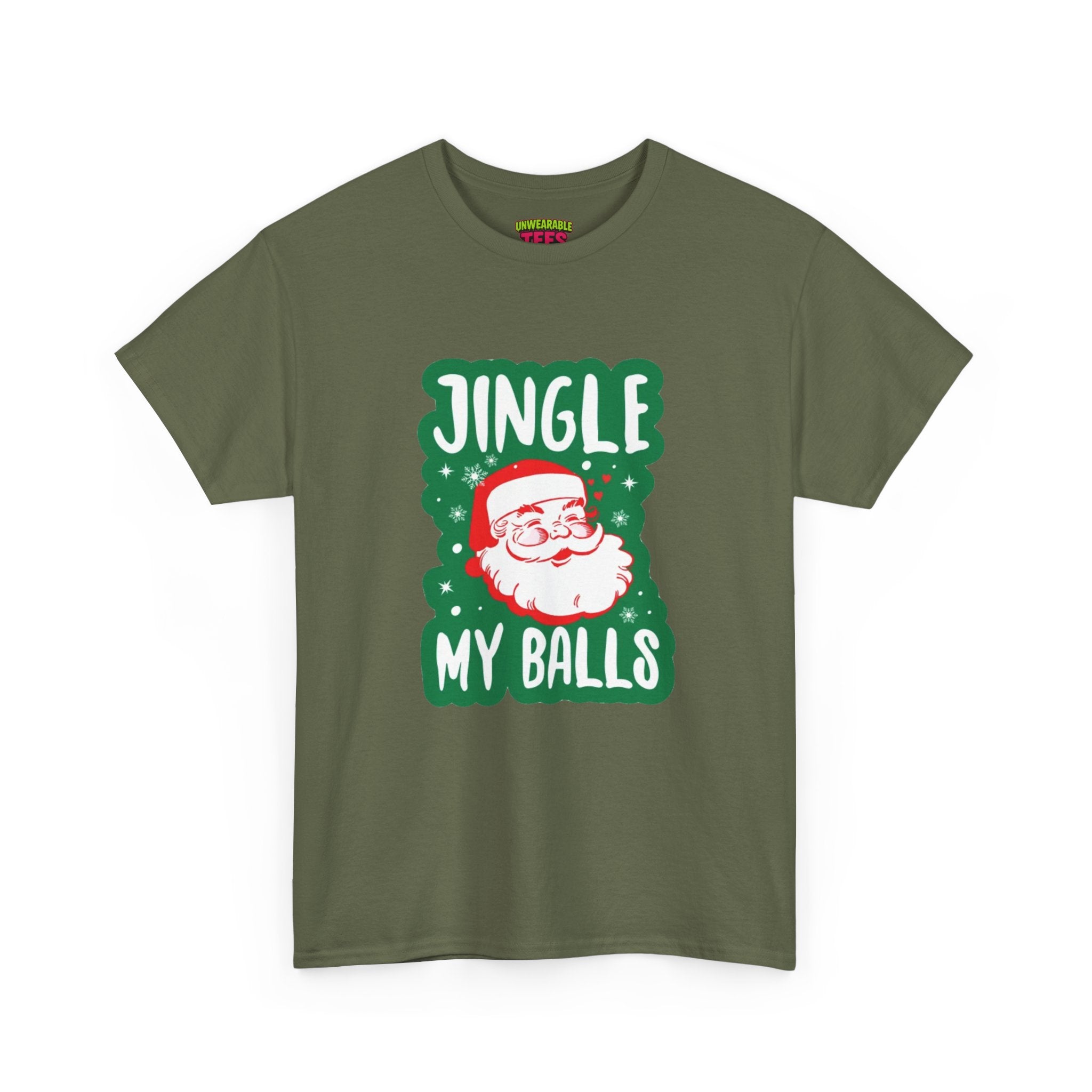 Jingle My Balls Inappropriate Christmas T-Shirt
