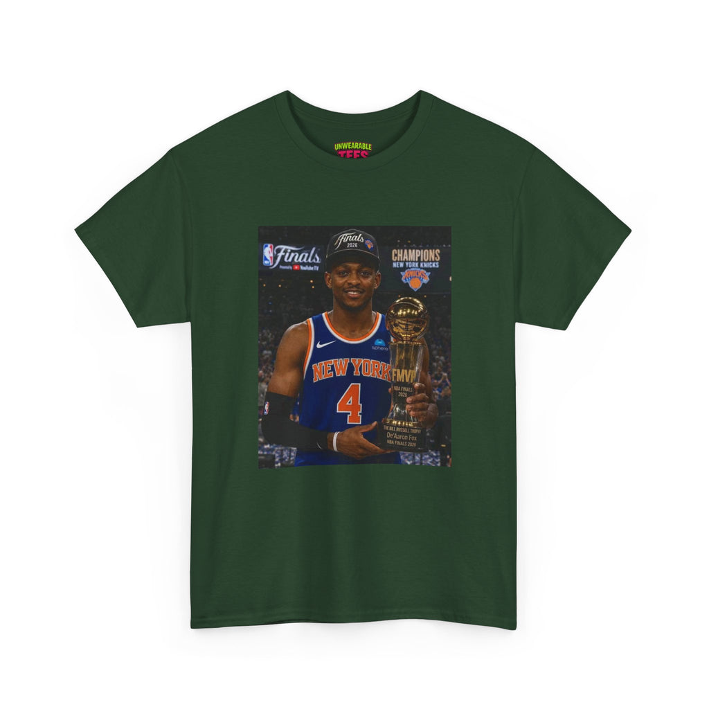 De'Aaron Fox New York Knicks 2026 NBA Finals MVP T-Shirt