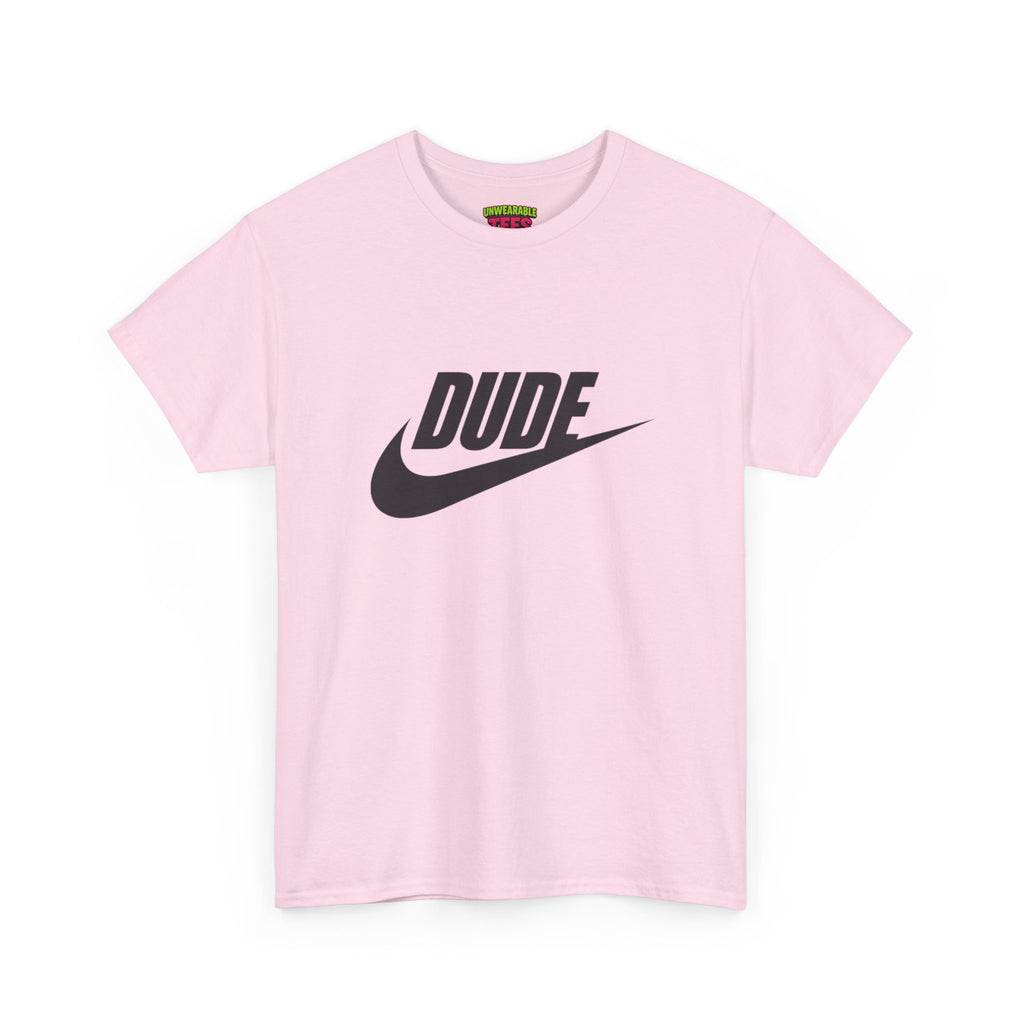 Nike Parody Logo "Dude" T-Shirt