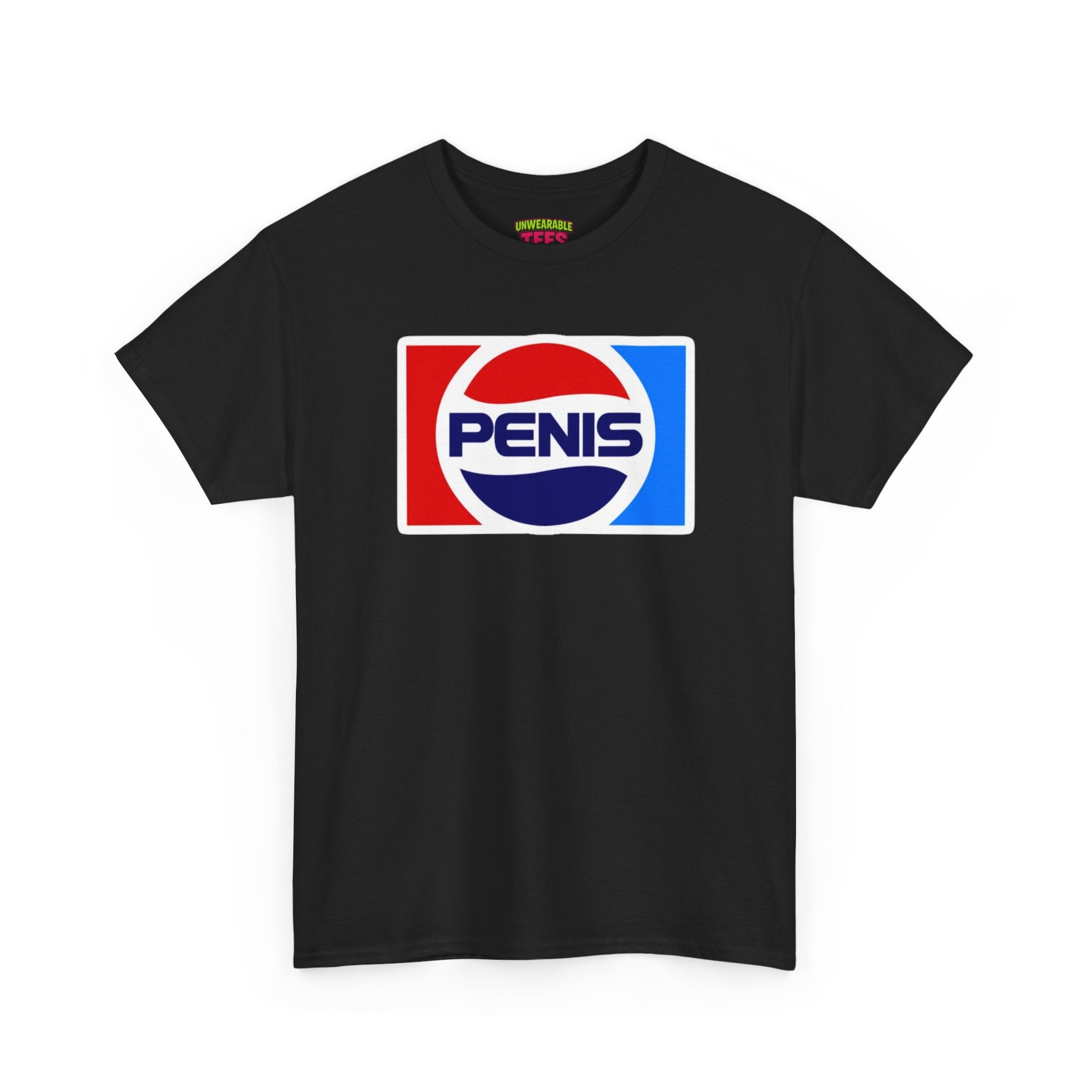 Pepsi Parody Logo "Penis" T-Shirt
