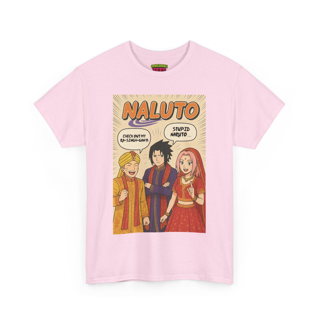 Naruto Memes "Naluto" Indian Naruto T-Shirt