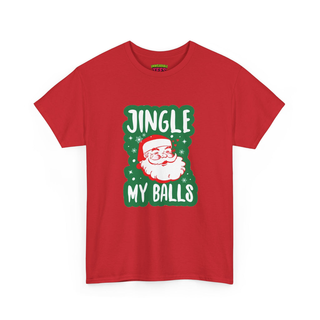 Jingle My Balls Inappropriate Christmas T-Shirt
