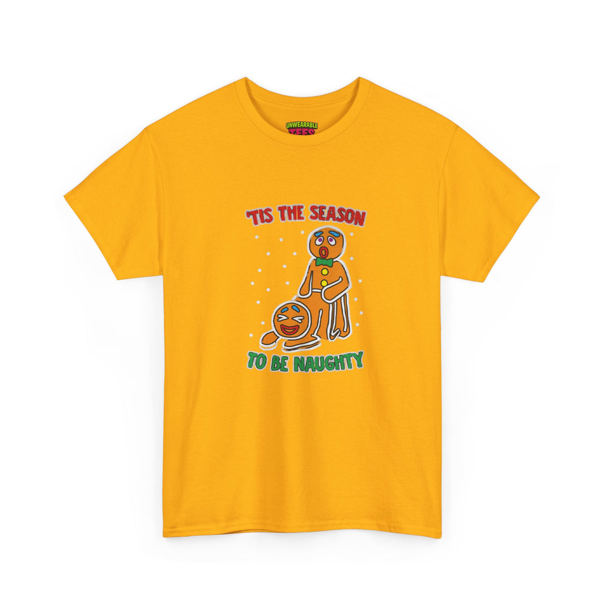 Tis the Season to be Naughty Inappropriate Christmas T-Shirt
