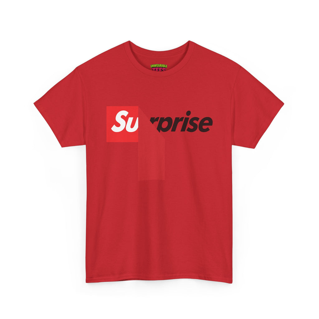 Supreme Parody Logo "Surprise" T-Shirt