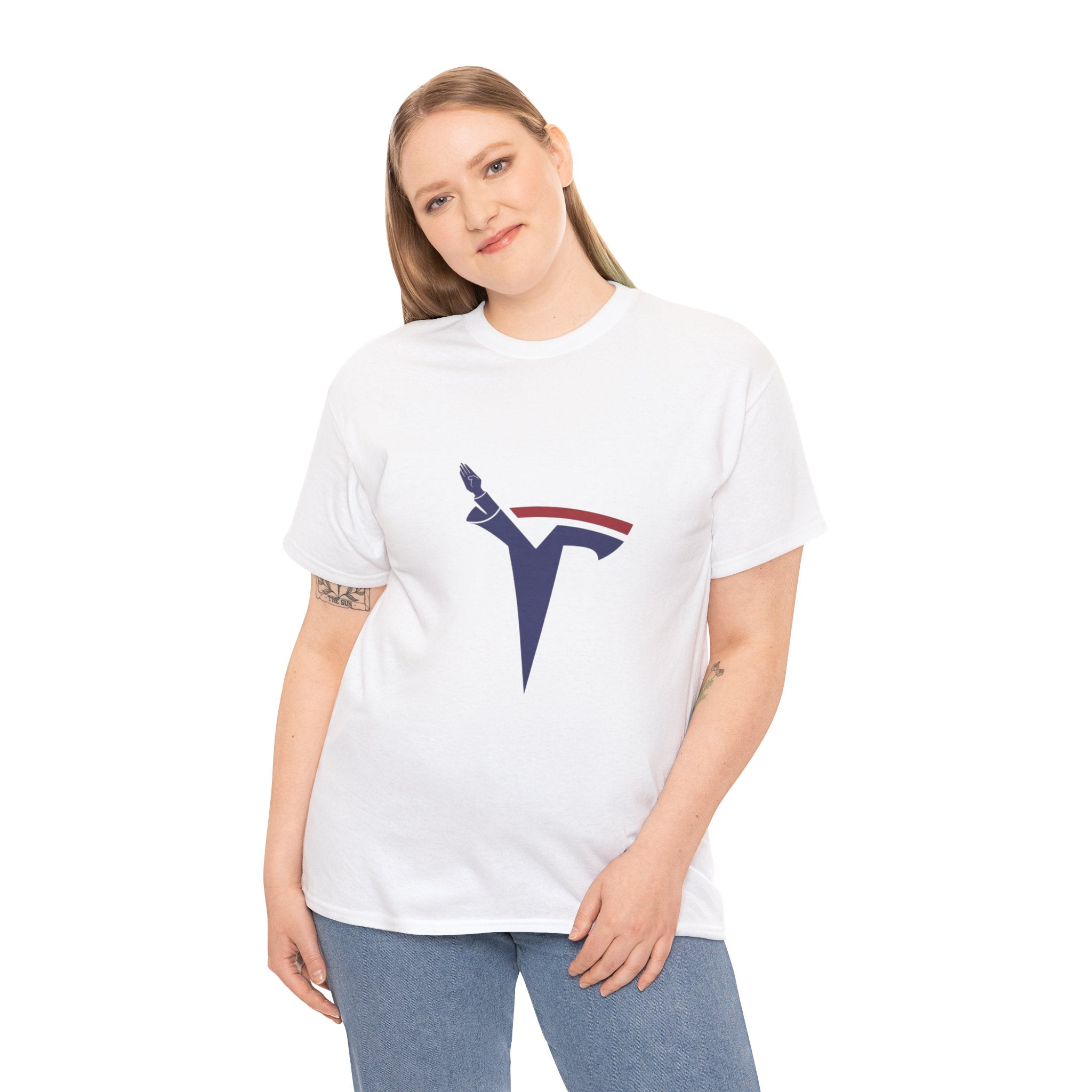Tesla Parody Logo T-Shirt