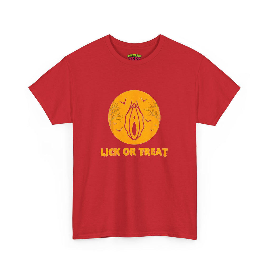 Lick or Treat Inappropriate Halloween T-Shirt