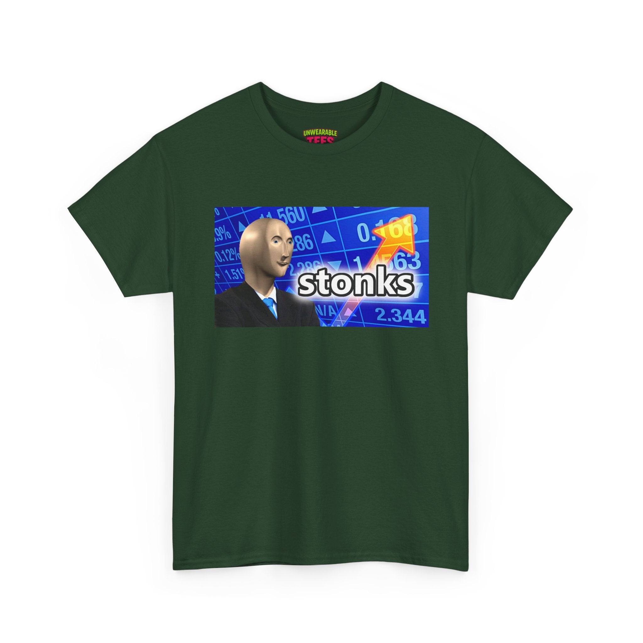 Stonks Stock Market Meme T-Shirt