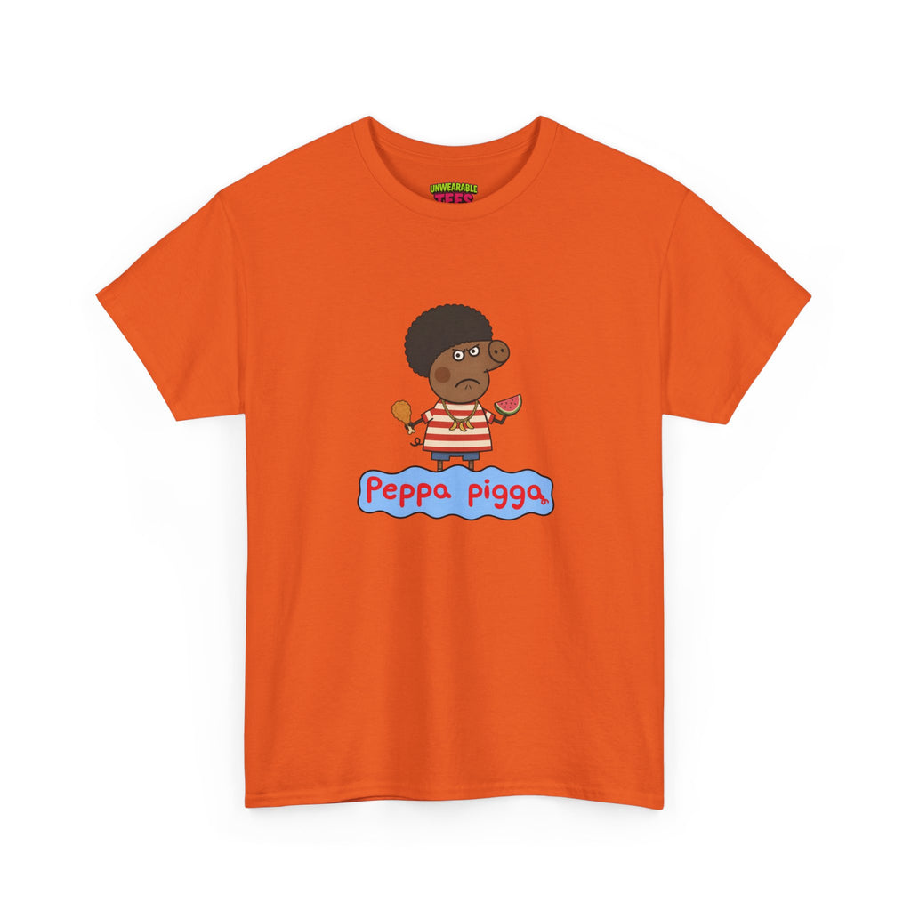 Peppa Pigga Parody Logo T-Shirt