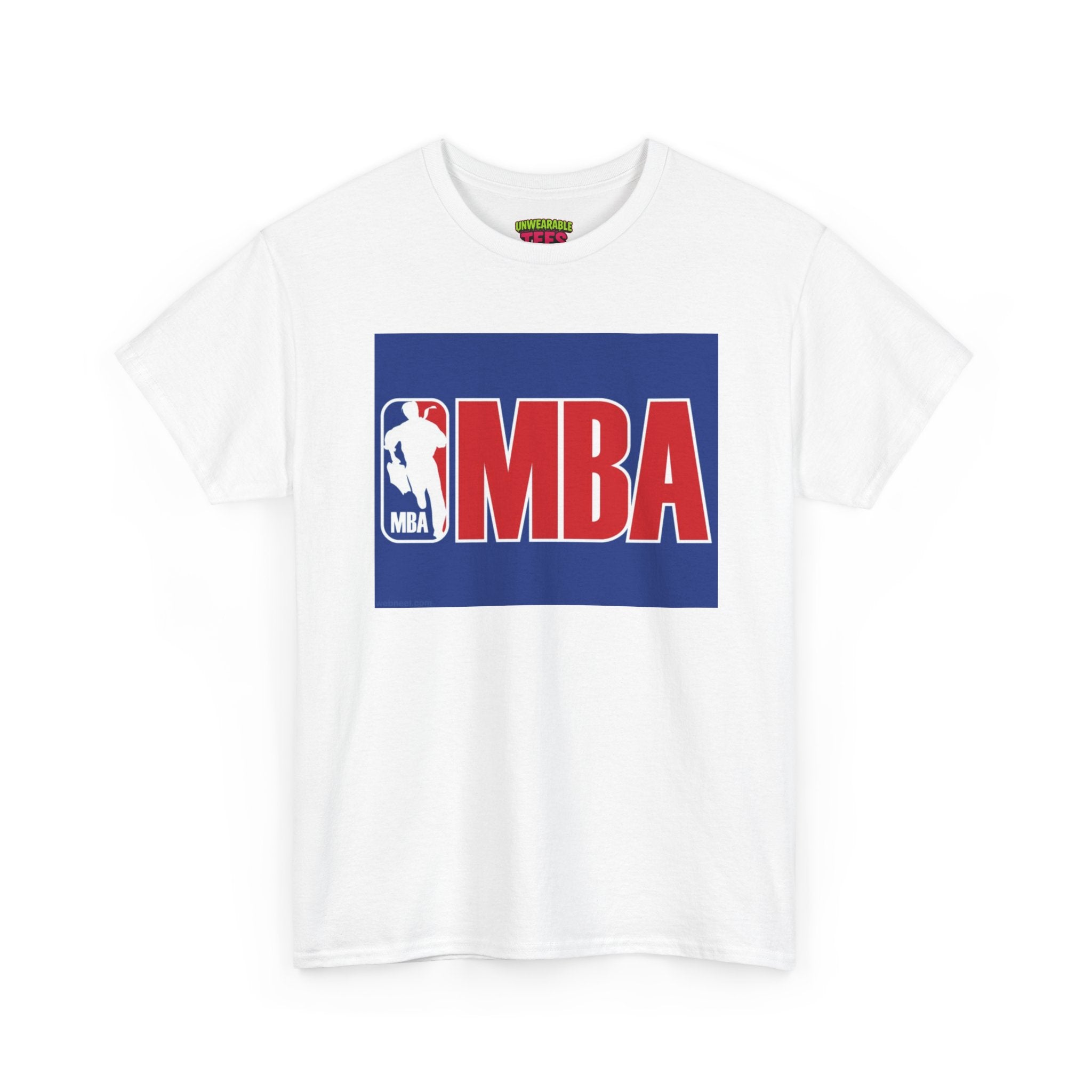 NBA Parody Logo "MBA" T-Shirt
