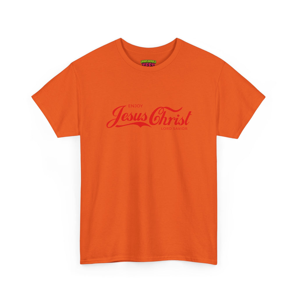 Coca Cola Parody Logo "Jesus Christ" T-Shirt