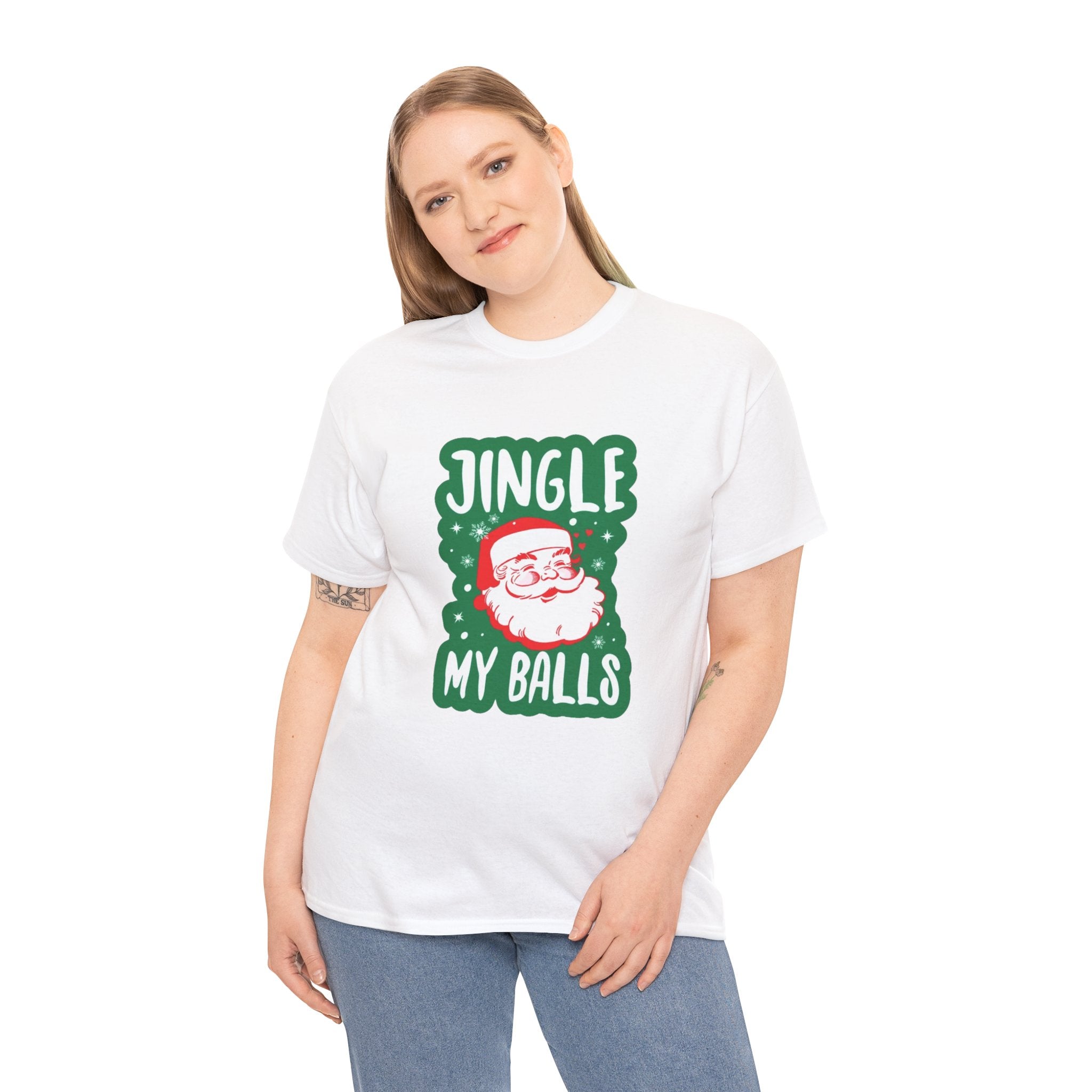 Jingle My Balls Inappropriate Christmas T-Shirt