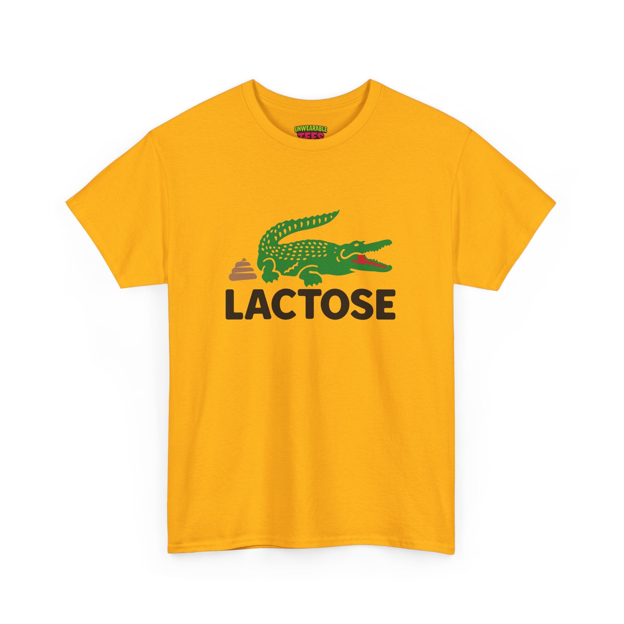 Lacoste Parody Logo "Lactose" T-Shirt