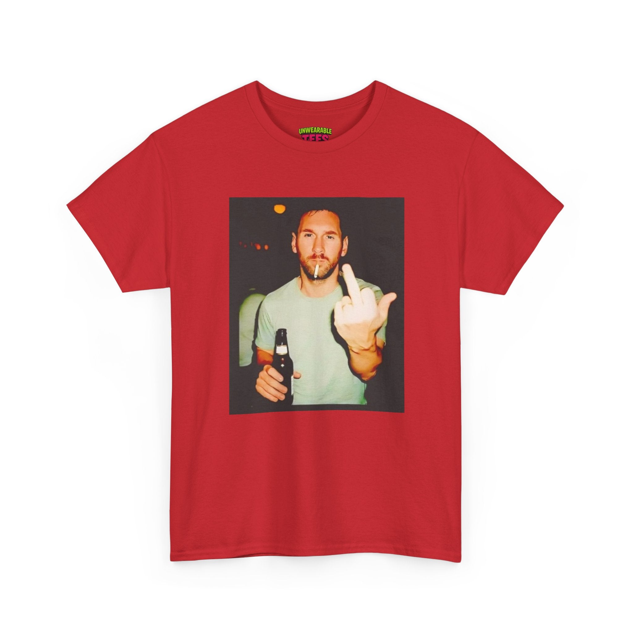 Lionel Messi Happy Hour Middle Finger T-Shirt