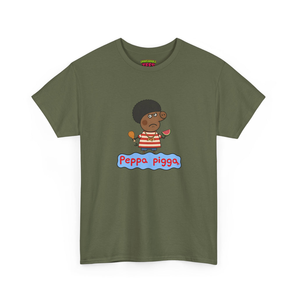 Peppa Pigga Parody Logo T-Shirt