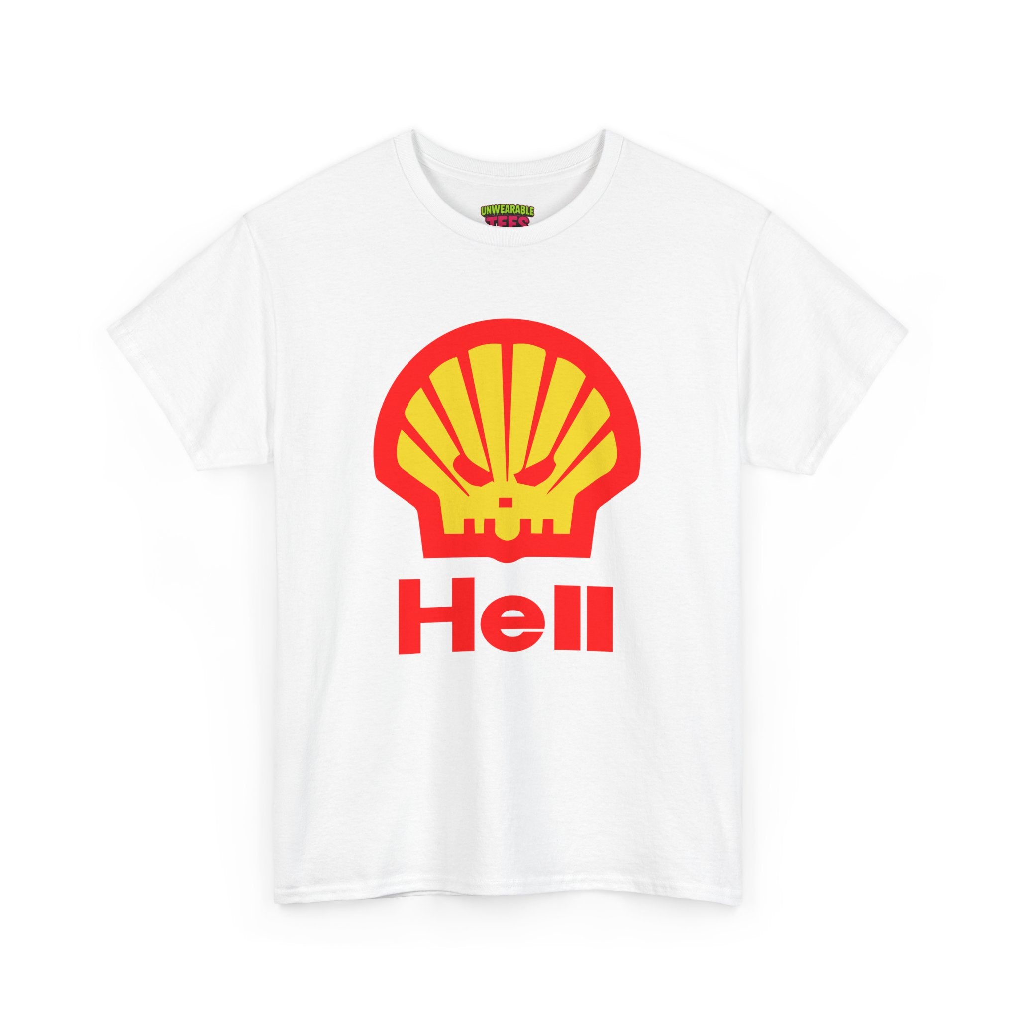 Shell Parody Logo "Hell" T-Shirt