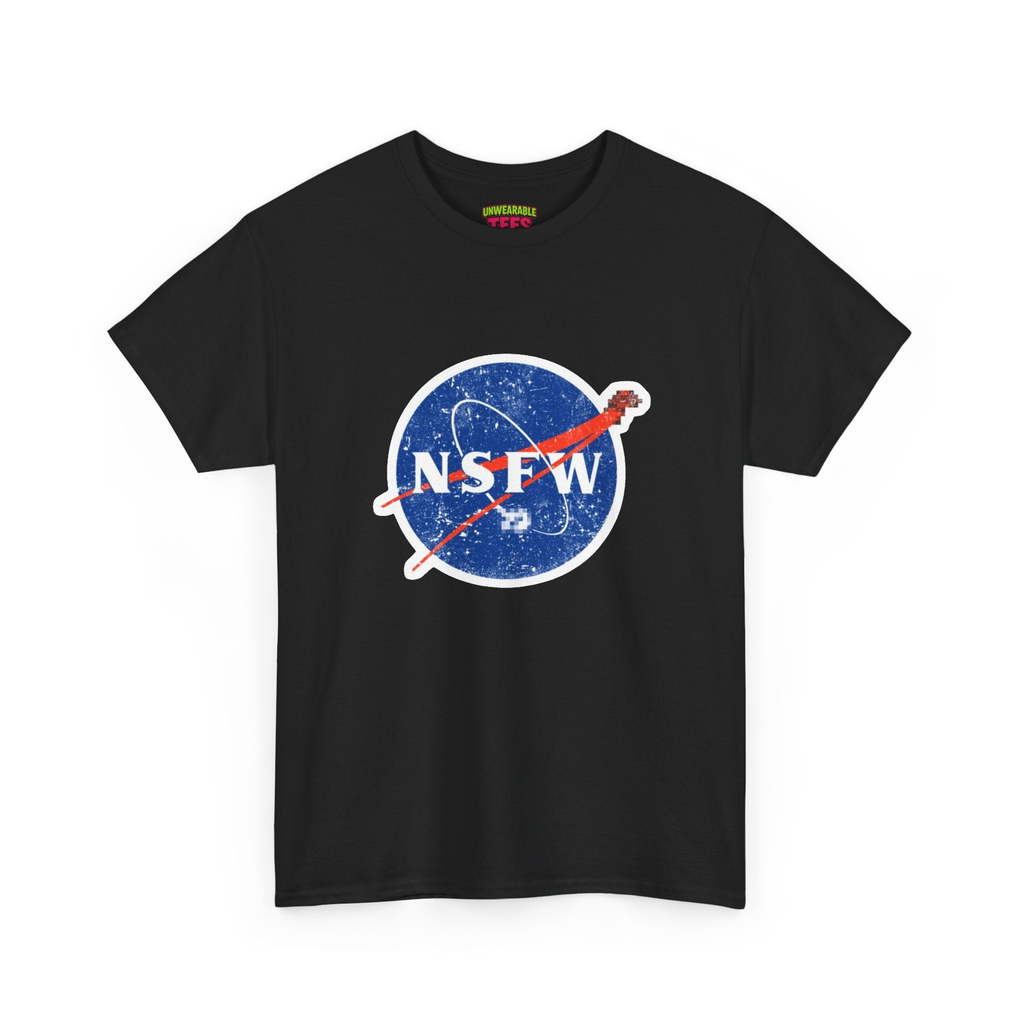 NASA Parody Logo NSFW T-Shirt