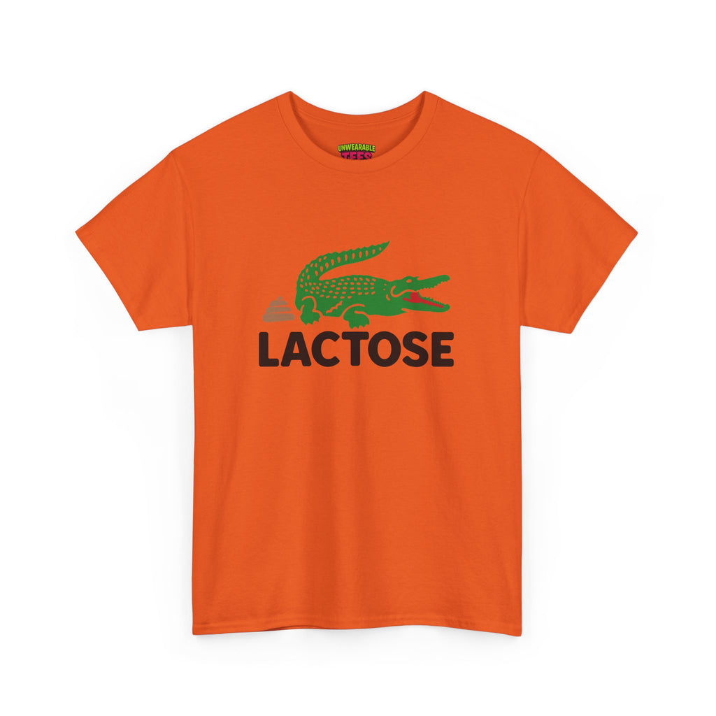 Lacoste Parody Logo "Lactose" T-Shirt