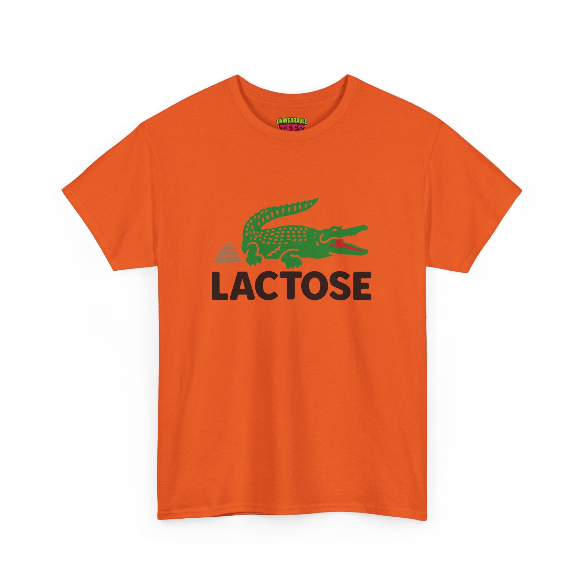 Lacoste Parody Logo "Lactose" T-Shirt