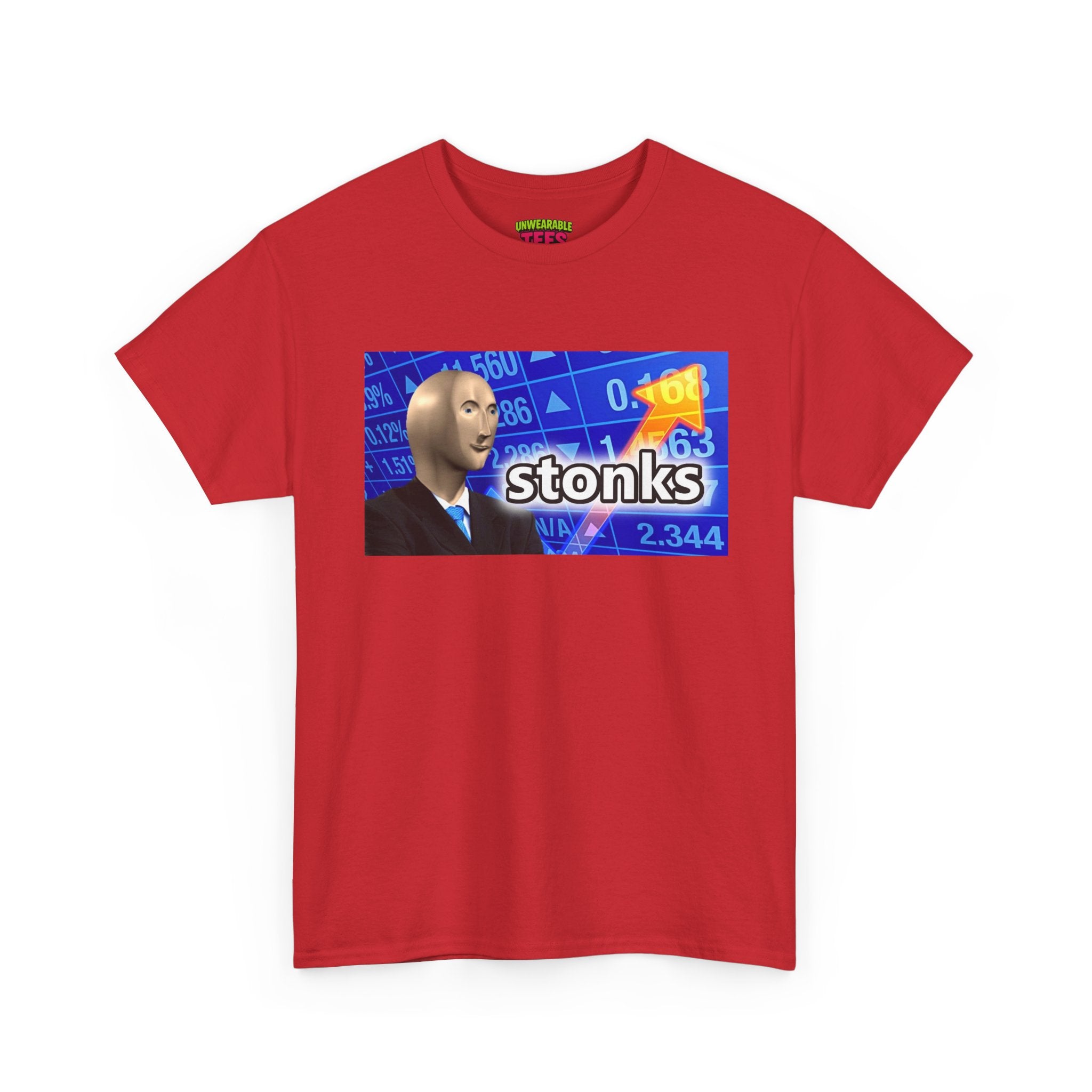 Stonks Stock Market Meme T-Shirt