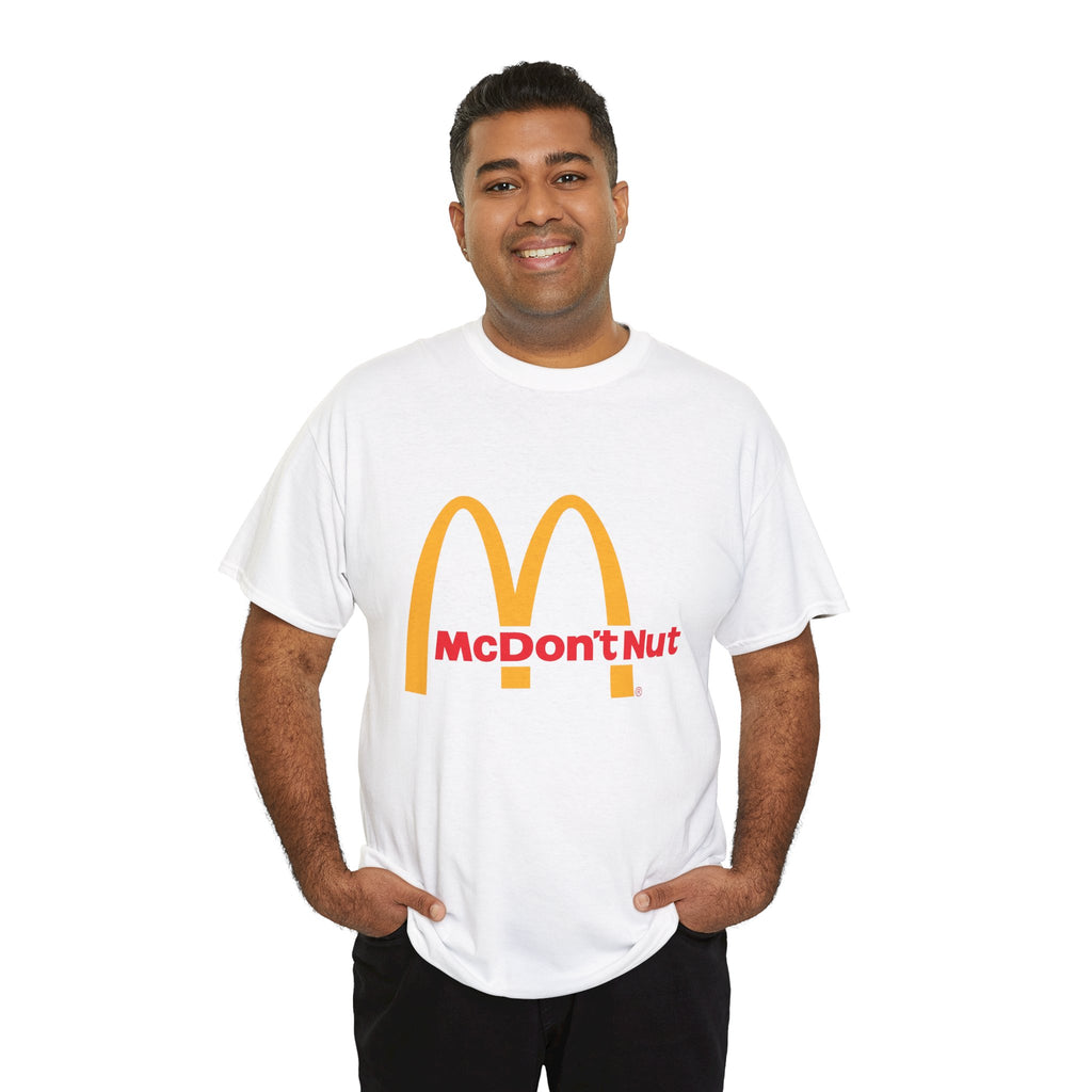 McDonald's Parody Logo "McDon'tNut" T-Shirt