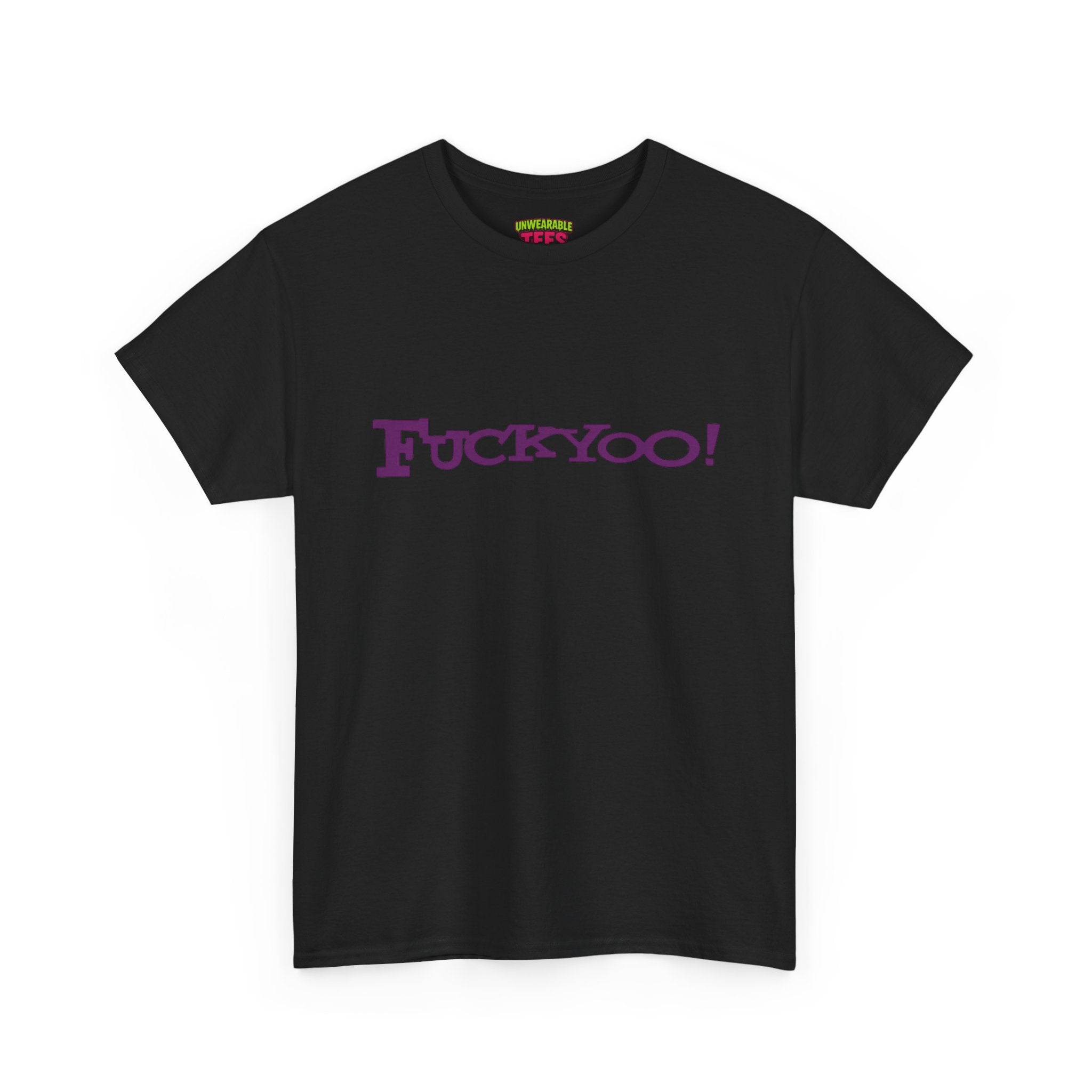 Yahoo Parody Logo "Fuckyoo" T-Shirt