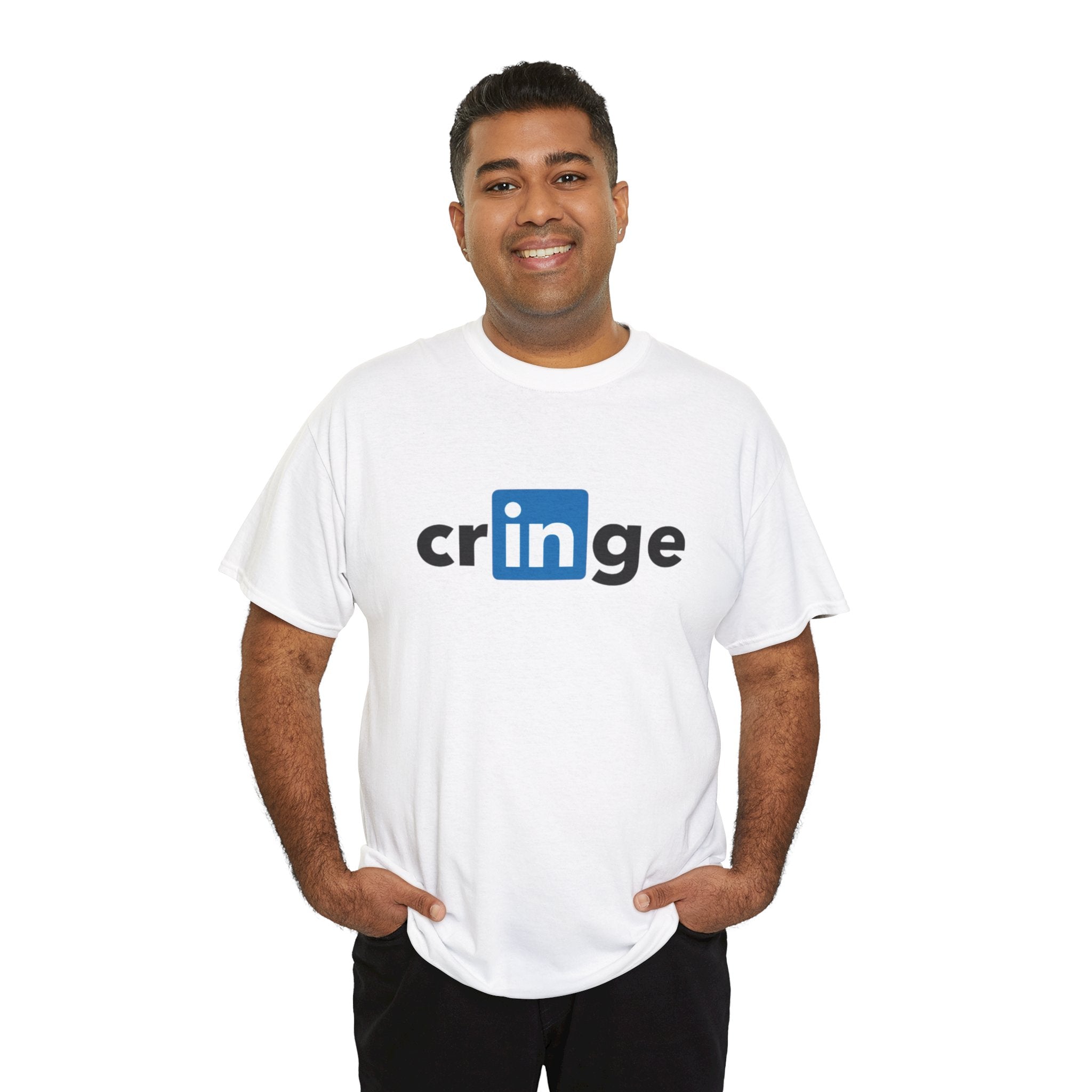 LinkedIn Parody Logo "Cringe" T-Shirt